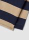 Blue striped polo shirt in pure organic cotton for baby boy_3