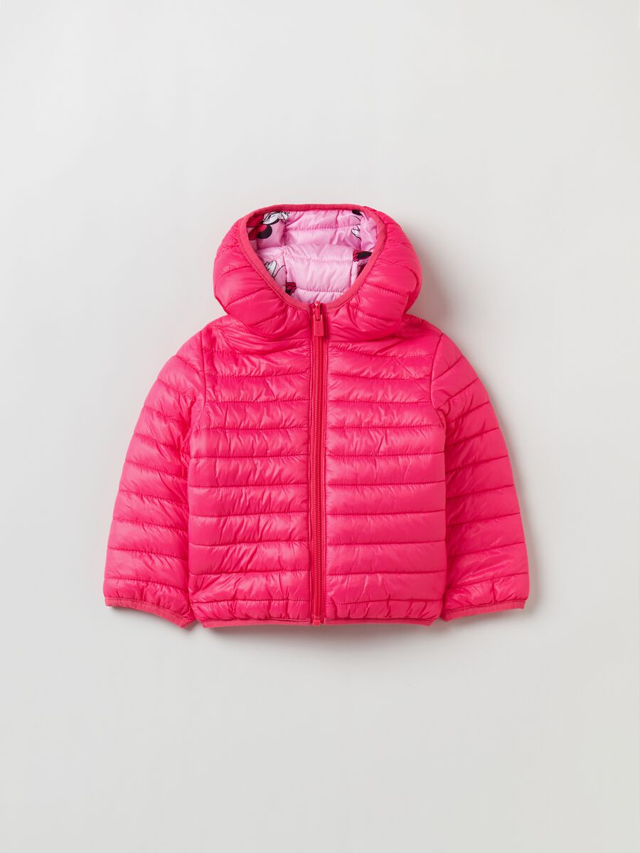 Double-sided down jacket with Minnie print_2