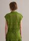 Green crochet polo shirt with classic collar, regular fit_3