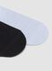 2-pack of black and grey organic cotton no-show socks_1