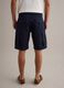Blaue Cargo-Shorts aus Stretch-Baumwolle, Regular Fit_2