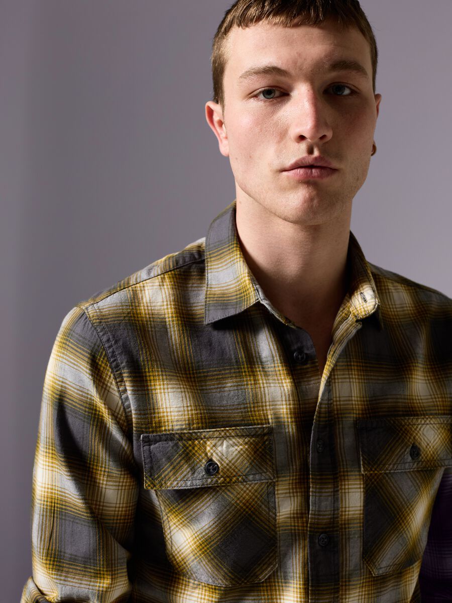 ALTAVIA WITH DEBORAH COMPAGNONI shirt in check cotton_2