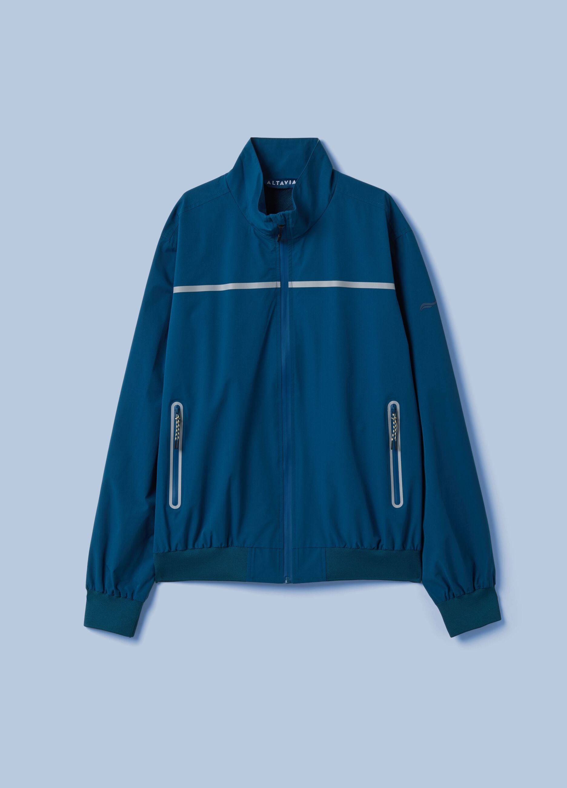 ALTAVIA SAILING blue windbreaker jacket with zip