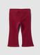 Rote Treggings aus elastischer Bio-Baumwolle_1