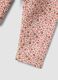 Pink floral stretch cotton leggings_3