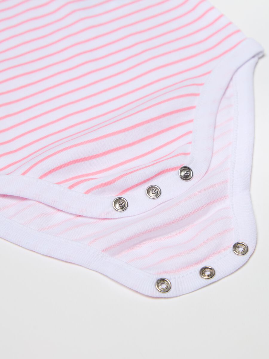 Three-pack sleeveless bodysuits in organic cotton_2