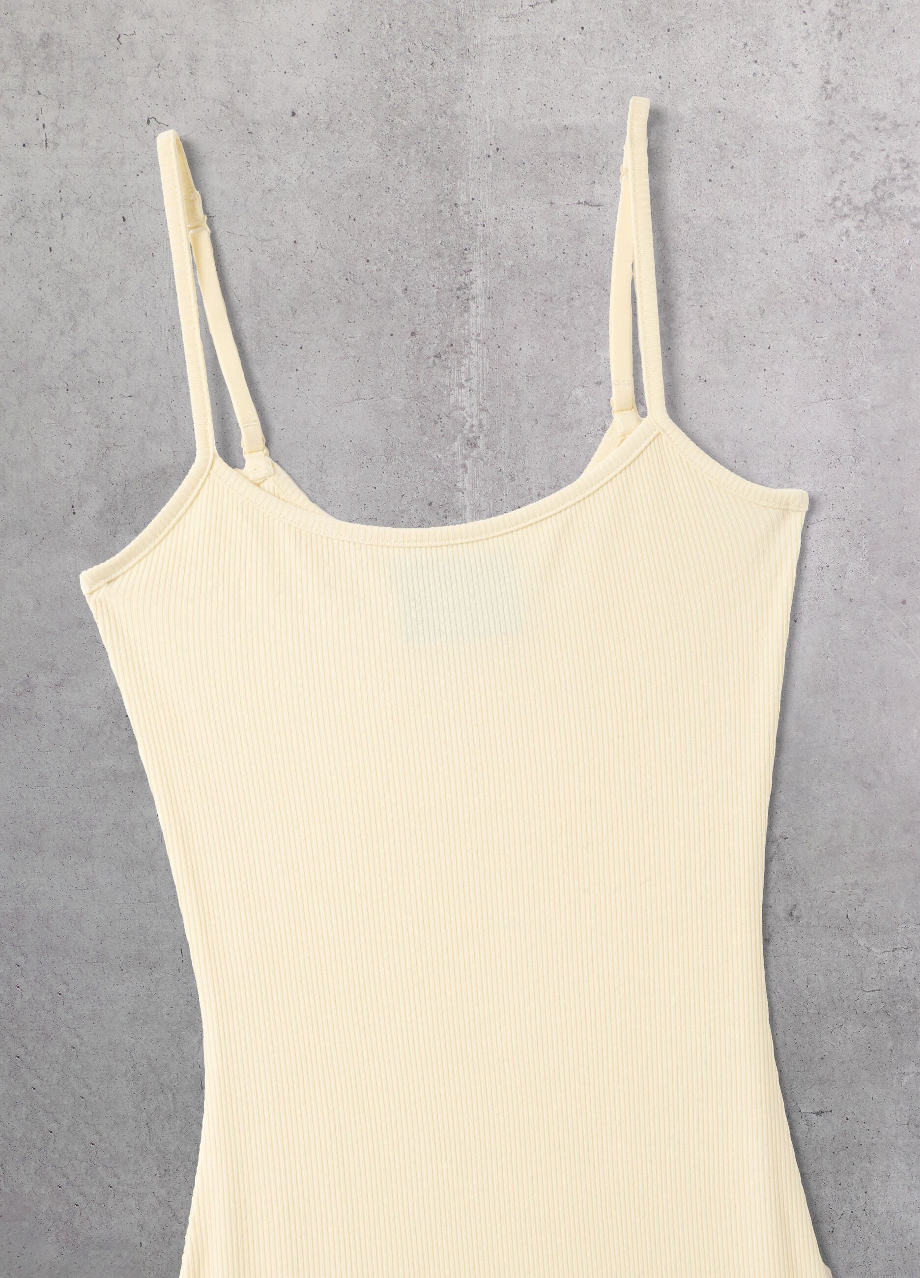 Pastel Yellow Long Dress