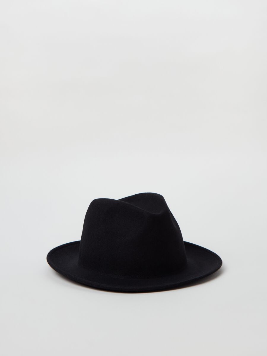 Fedora hat in wool_0