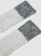 Grey stretch wool gloves with sequins_1