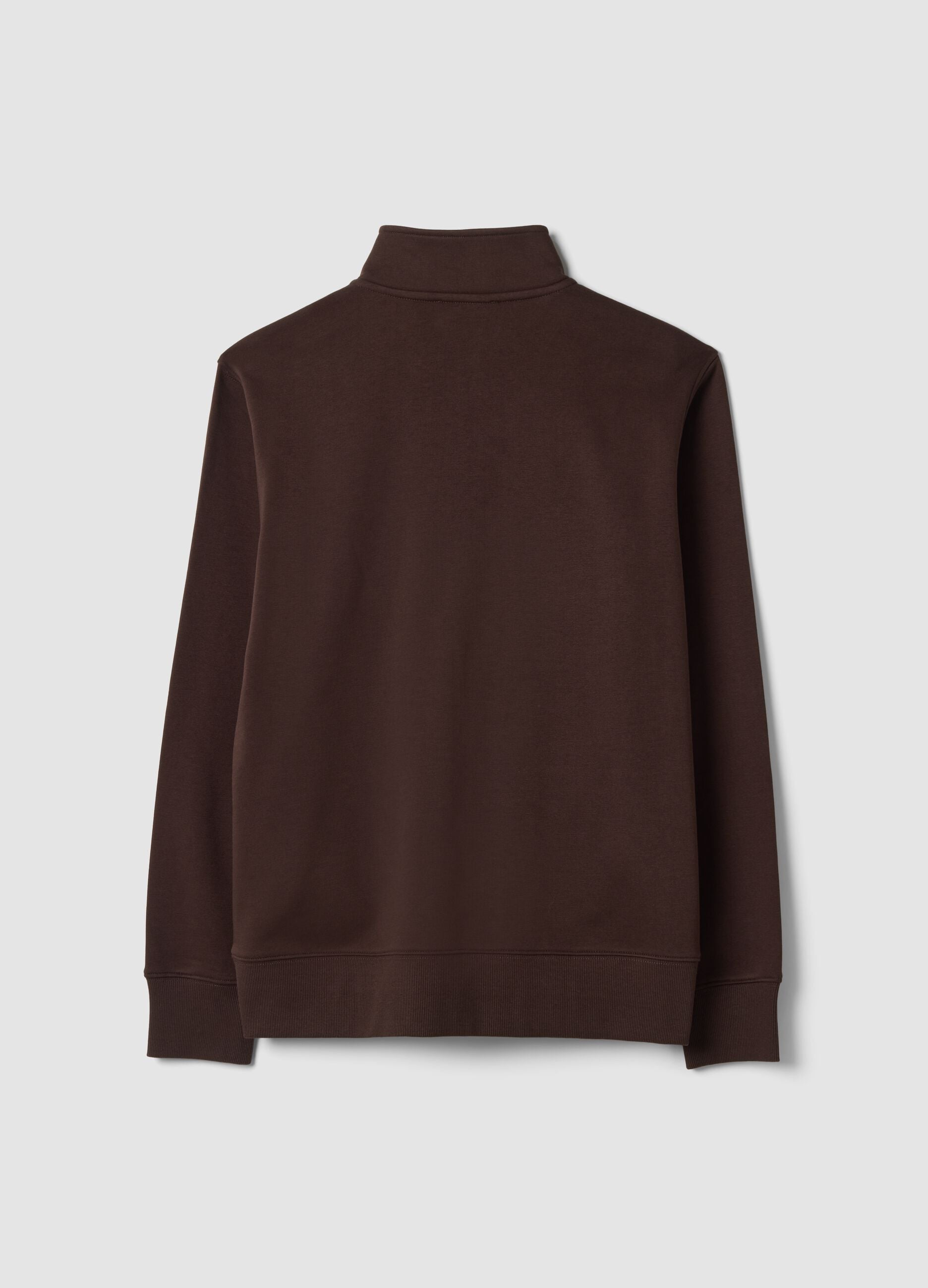 &Kappa;&alpha;&phi;έ half-zip &alpha;&pi;ό &beta;&alpha;&mu;&beta;&alpha;&kappa;&epsilon;&rho;ό &mu;ί&gamma;&mu;&alpha; &mu;&epsilon; &sigma;&tau;&rho;&omicron;&gamma;&gamma;&upsilon;&lambda;ή &lambda;&alpha;&iota;&mu;ό&kappa;&omicron;&psi;&eta;