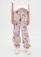 Multicolour cotton trousers for girls_1