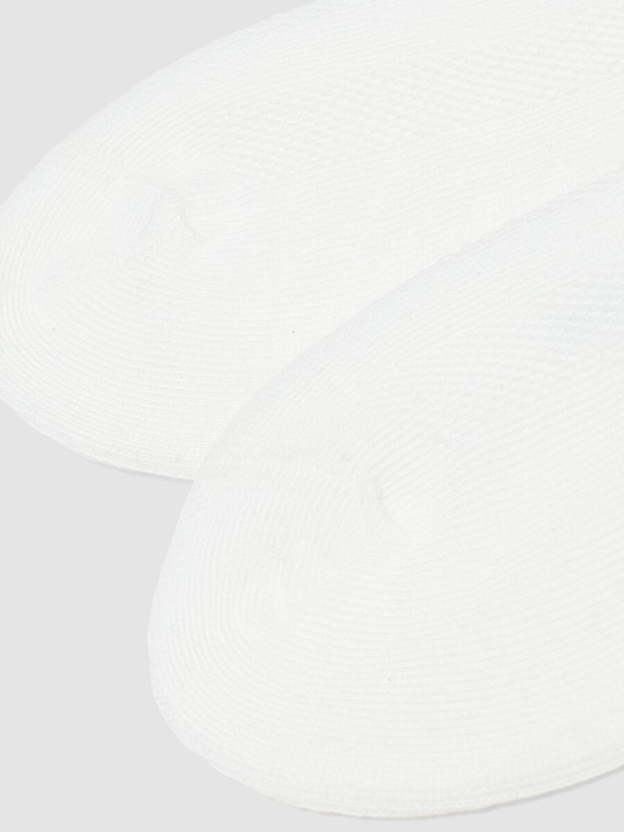 Kurze weisse Baumwollsocken mit R&uuml;schen f&uuml;r M&auml;dchen_2