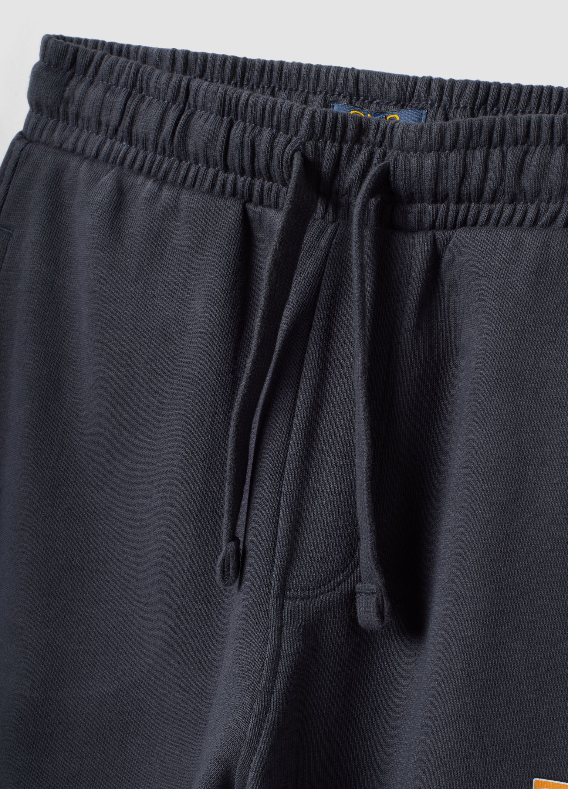 Graue Jogginghose aus reiner Baumwolle