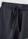 Graue Jogginghose aus reiner Baumwolle_2