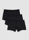 3er-Pack schwarze Boxer aus elastischer Mikrofaser_4