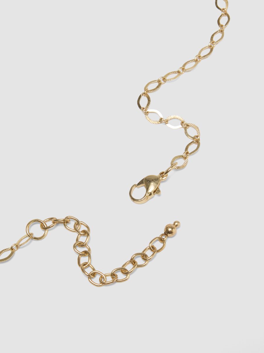 Colar multicolor com pendentes_3