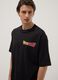T-shirt preta 100% algod&atilde;o com estampado Dragon Ball Z_2