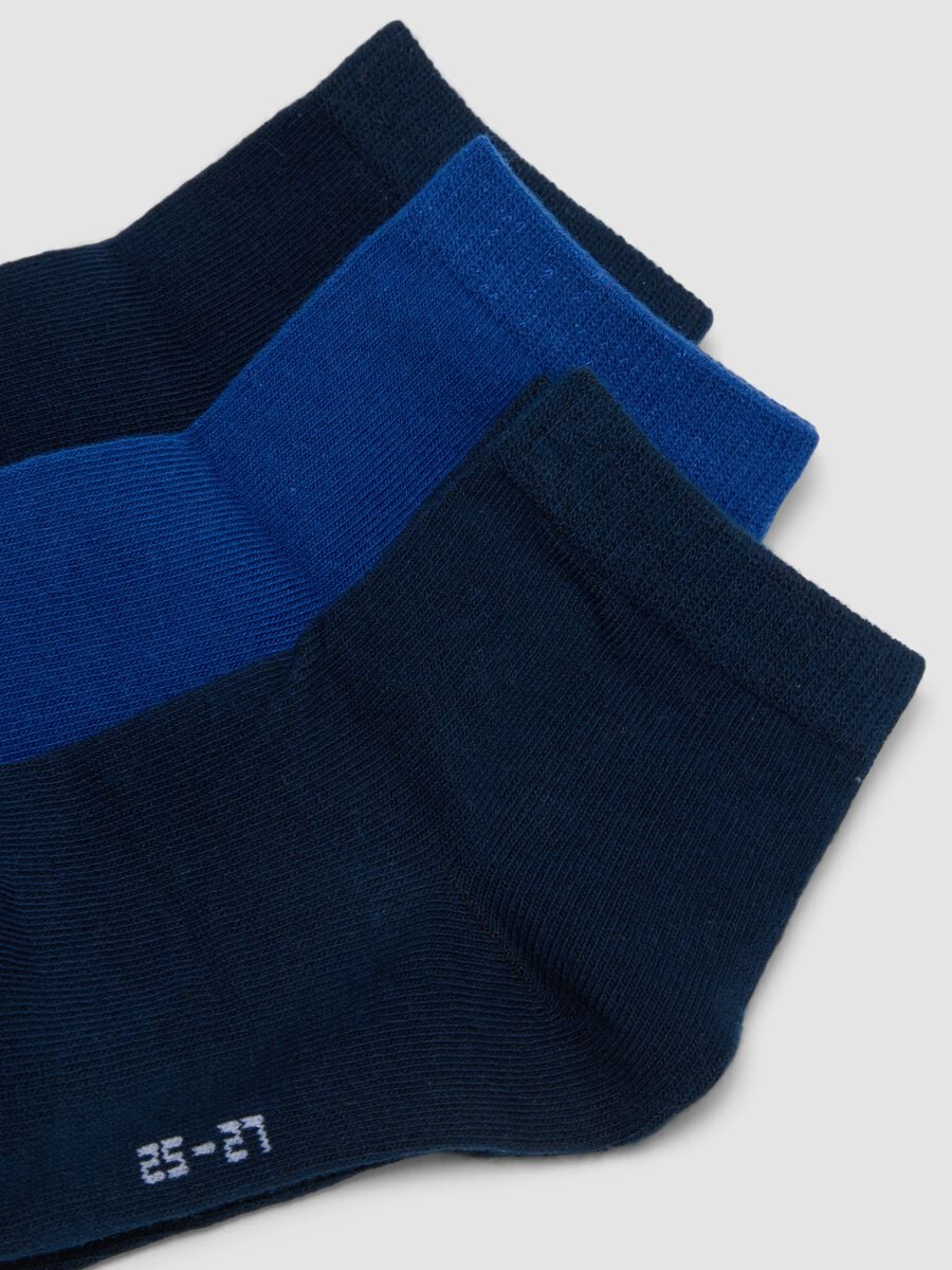 5er-Pack kurze, mehrfarbige Socken aus elastischer Bio-Baumwolle_1