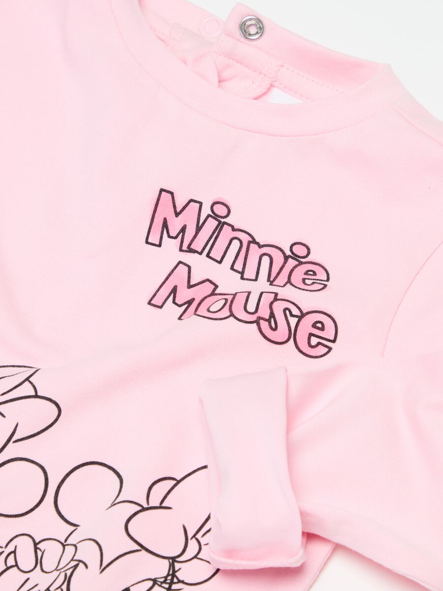 T-shirt with long sleeves and Minnie Mouse print_2