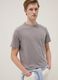 Grey pure cotton regular fit t-shirt_3