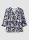 Multicolour pure viscose blouse with geometric print, regular fit_4