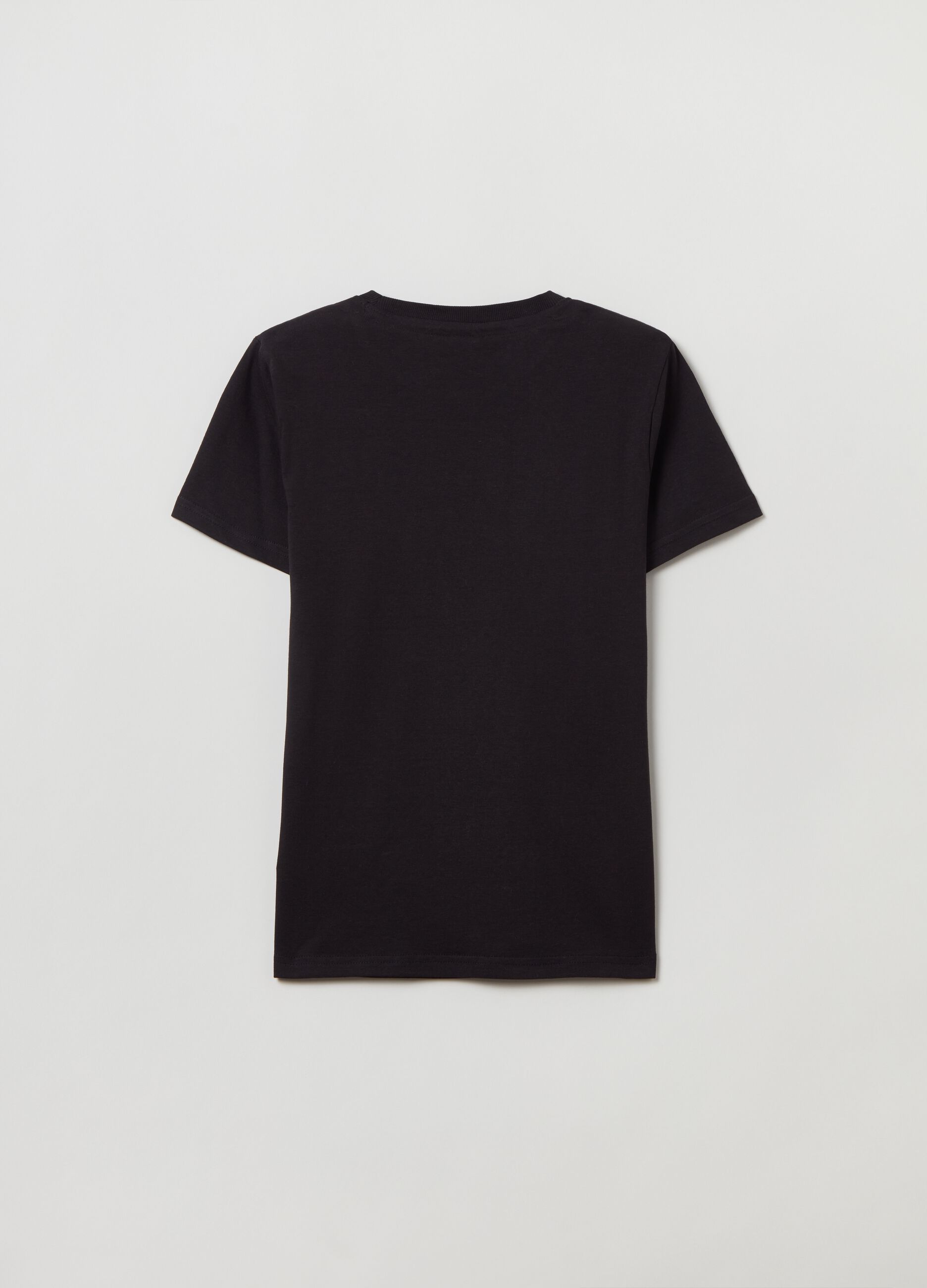 100% cotton T-shirt with logo print_1
