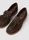Braune Loafer aus echtem Leder mit Quasten_1
