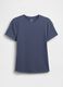 Short-sleeved Blue Stretch T-shirt_3