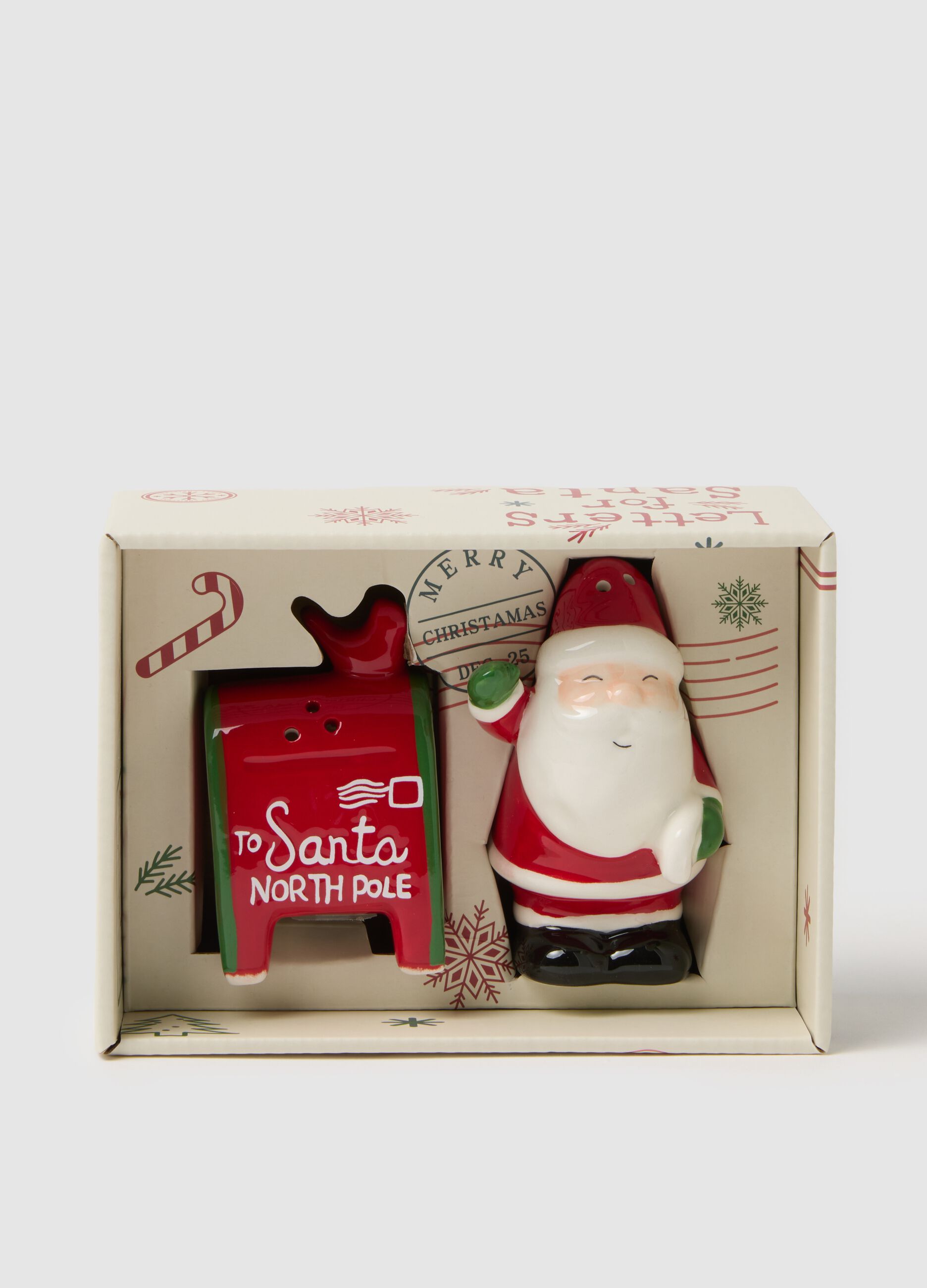 Multicoloured Terracotta Christmas Ornaments