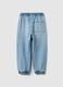 Kids' regular fit blue cotton jog denim_1