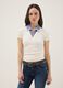 Multicolour stretch cotton polo regular fit deep V_2