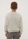 Grey 100% cotton gaming-print crew-neck sweatshirt_2