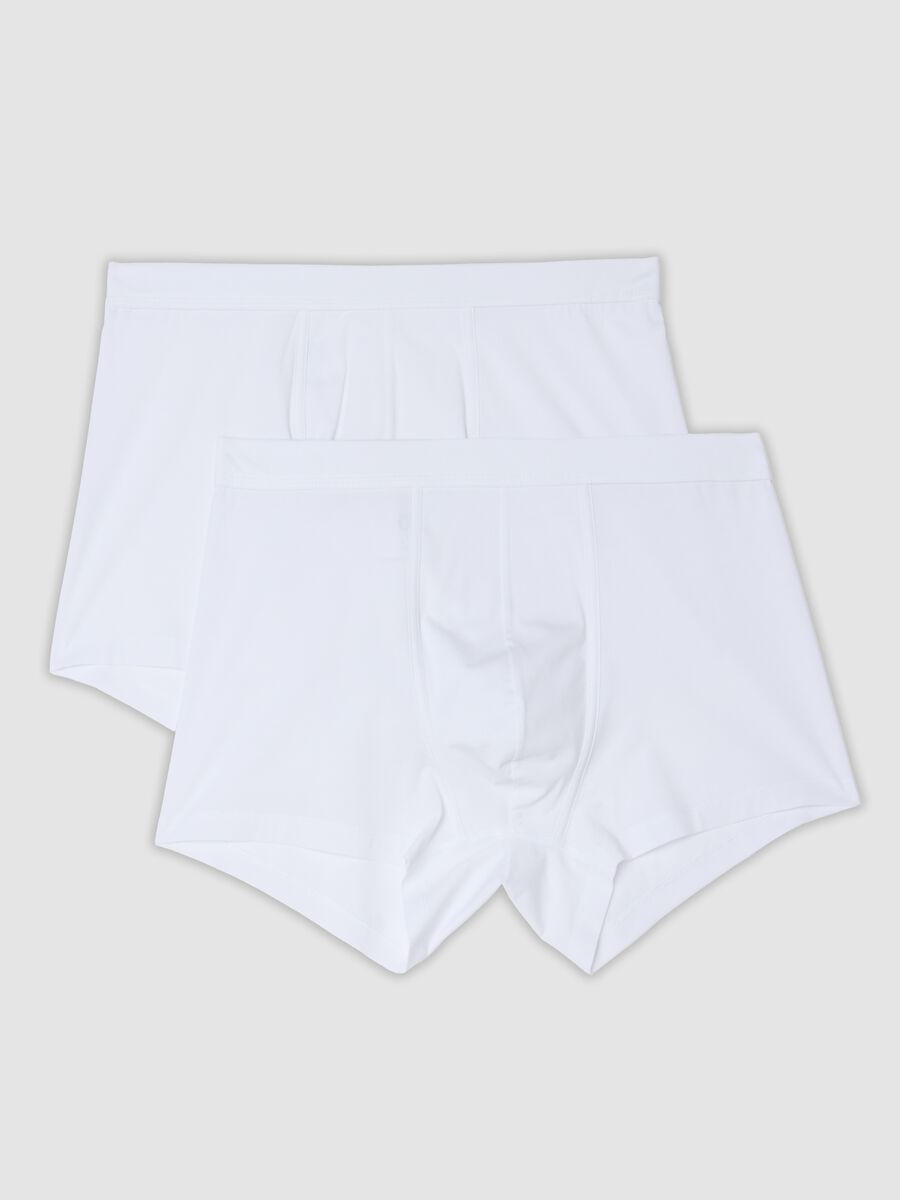 2-pack of white stretch mercerised cotton boxer shorts_0