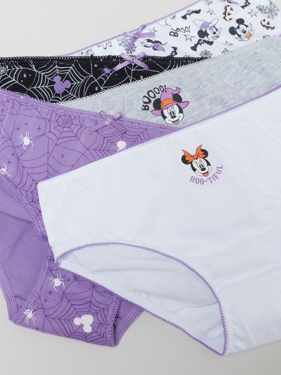 Five-pack cotton briefs with Minnie prints_2