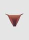 Brown stretch bikini bottoms with ombr&eacute; effect_5