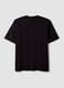 Black pure cotton regular-fit short-sleeve T-shirt_1