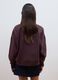 Purple cotton-blend crew-neck sweatshirt with floral embroidery_3