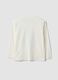 White crew-neck pure cotton T-shirt with Minecraft print_1