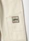 Beige cotton trousers for children_2