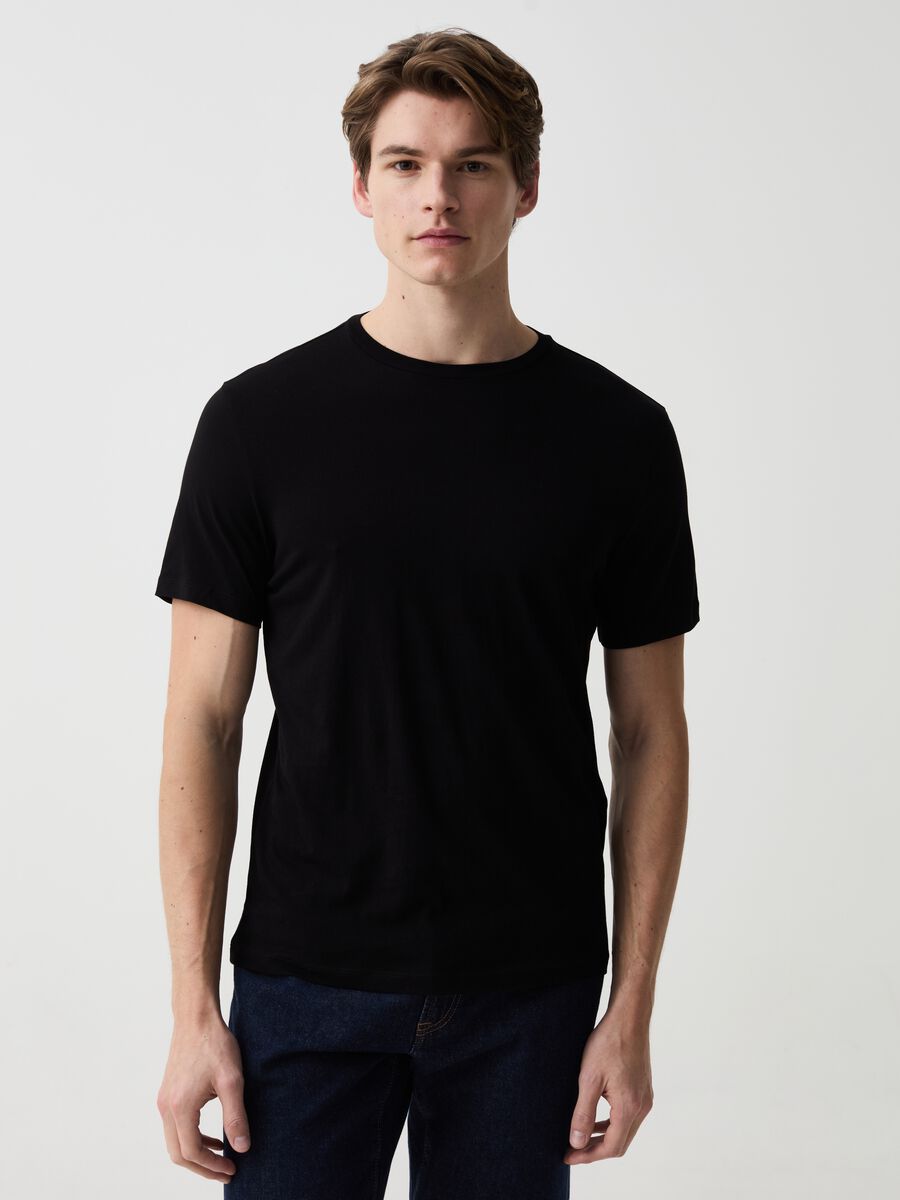 Two-pack T-shirts with round neck_1