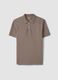 Brown Slim Fit Pure Cotton Polo_4