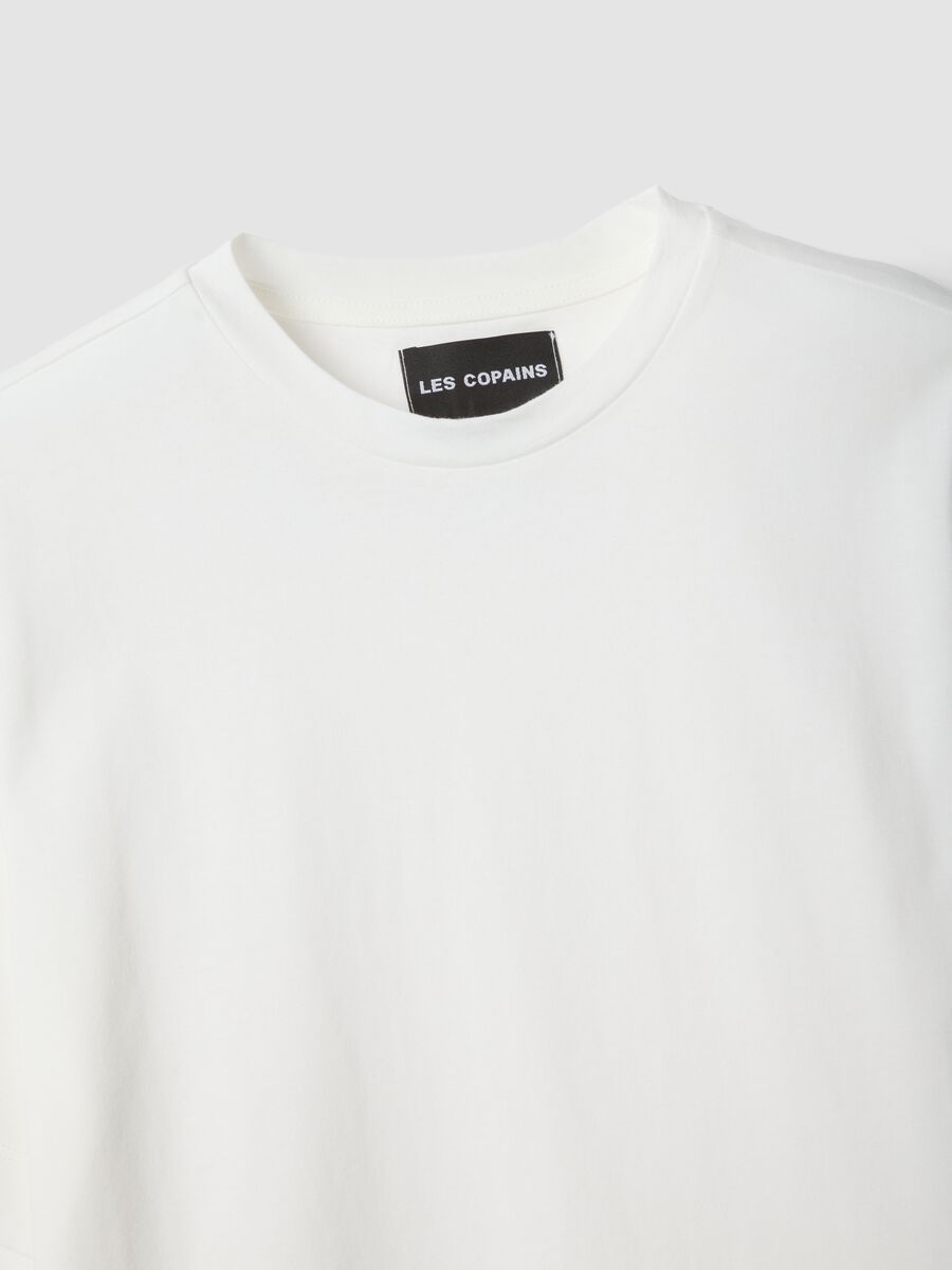 Wei&szlig;es T-Shirt aus reiner Baumwolle_5