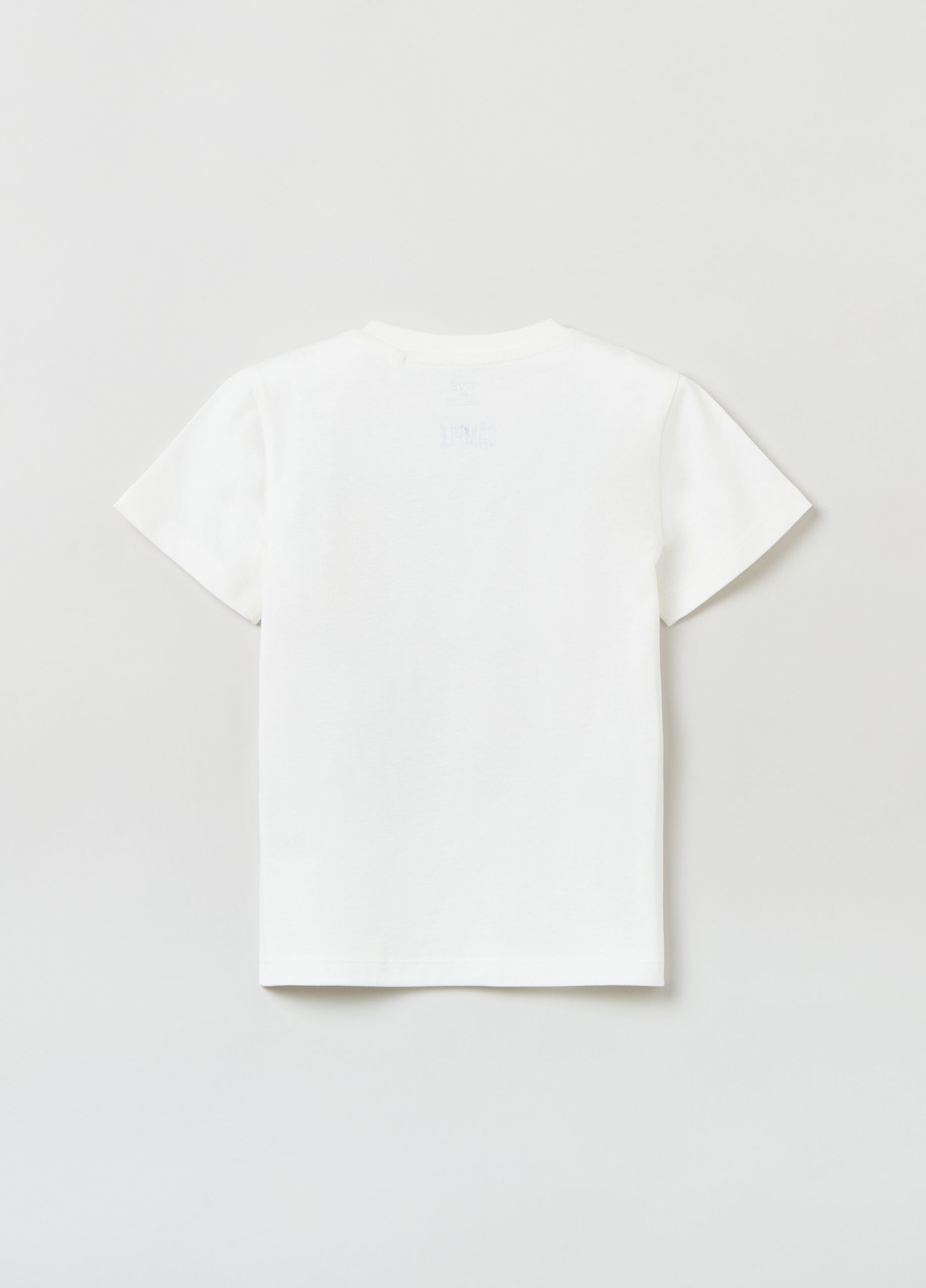 Camiseta de algodón con estampado cobra