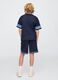 Blaue Gap Kids Shorts aus Strickstoff_2