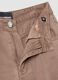Brown wide-leg jeans in pure lyocell_5