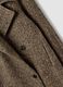 Cappotto marrone e beige in misto lana e viscosa_1