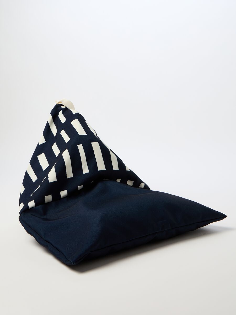 Pillow bag in tela con stampa_1
