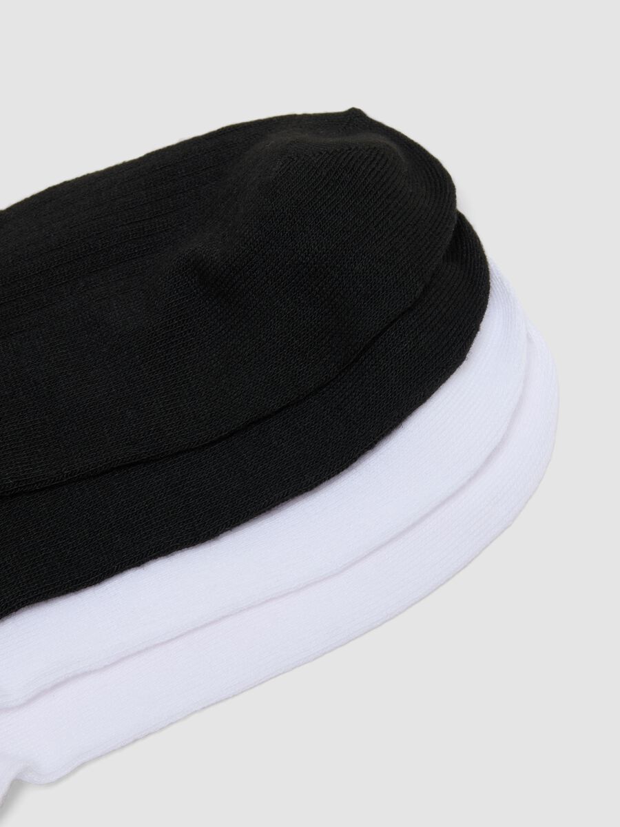 Seven-pack of multicolour ankle socks in stretch fabric_2