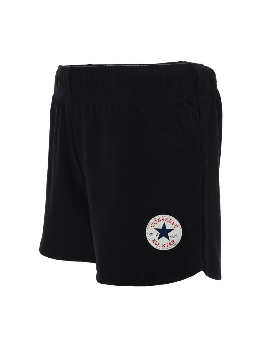 Shorts in felpa con stampa logo Chuck Patch_2