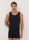2-pack of black vests in pure extra-fine cotton_0